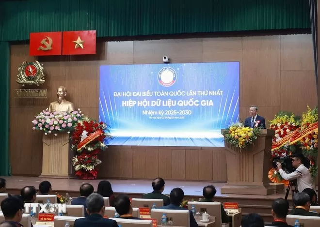 Tổng Bí thư Tô Lâm phát biểu chỉ đạo. Ảnh: TTXVN.