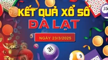 XSDL 23/3, kết quả xổ số Đà Lạt hôm nay 23/3/2025, KQXSDL 23/3