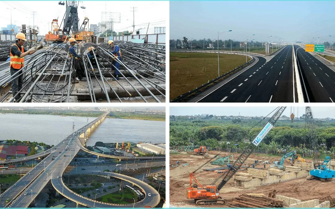 Đầu tư công là động lực tăng trưởng năm 2025. Ảnh minh hoạ