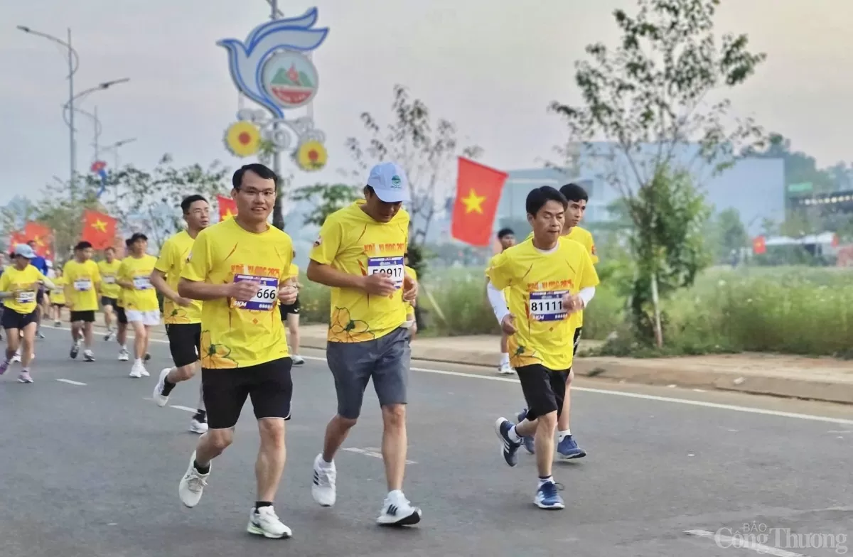 3.500 vận động viên tranh tài tại Giải Việt dã Kpă Klơng