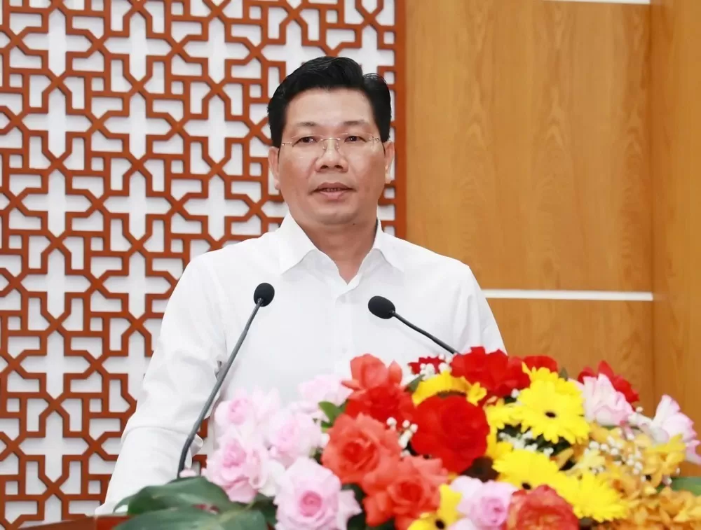 Tân Bí thư Tỉnh ủy Tây Ninh Nguyễn Mạnh Hùng. Ảnh: Báo Tây Ninh