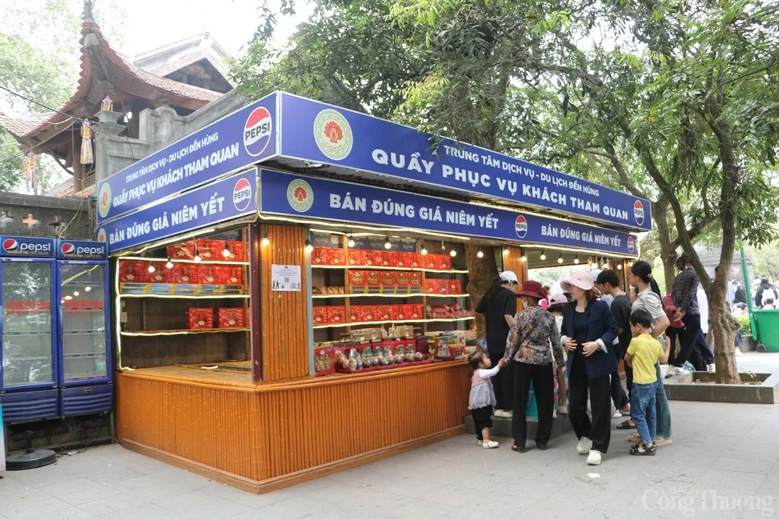 Cảnh quan Đền Hùng trước ngày Giỗ Tổ Hùng Vương
