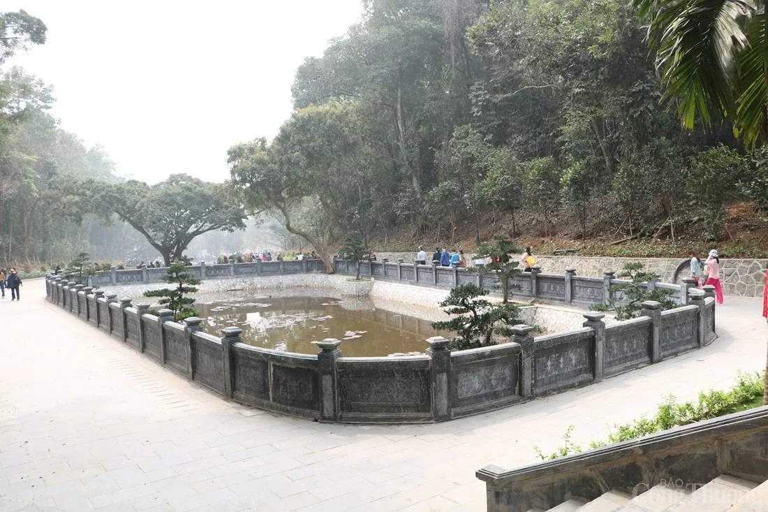 Cảnh quan Đền Hùng trước ngày Giỗ Tổ Hùng Vương