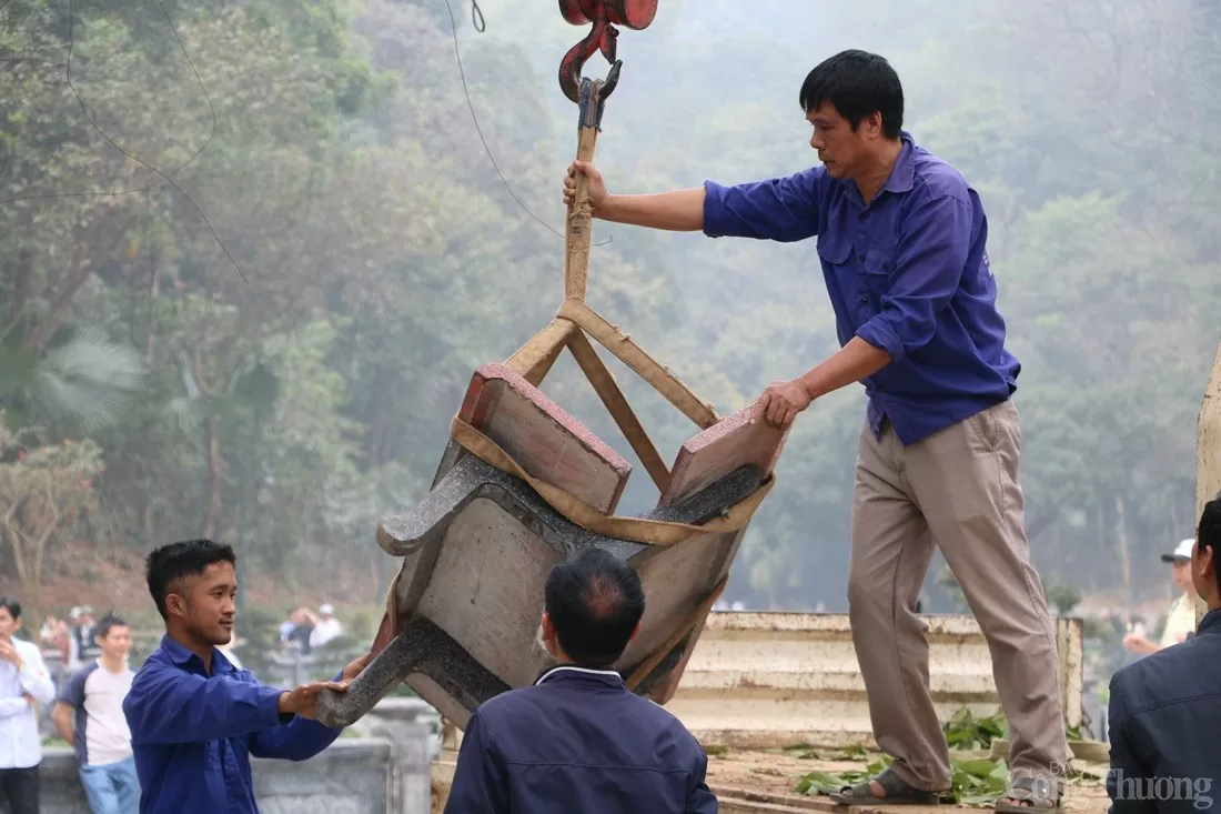 Cảnh quan Đền Hùng trước ngày Giỗ Tổ Hùng Vương