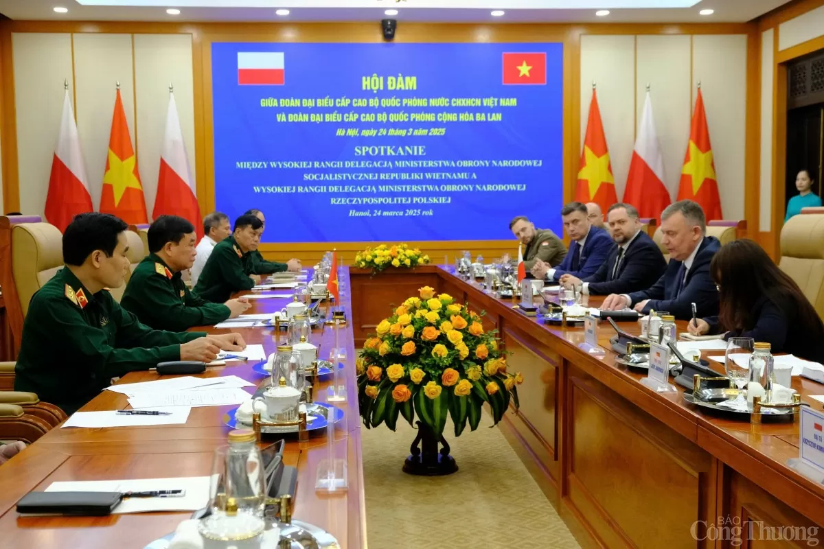 Việt Nam - Ba Lan nhất trí tăng cường hợp tác quốc phòng