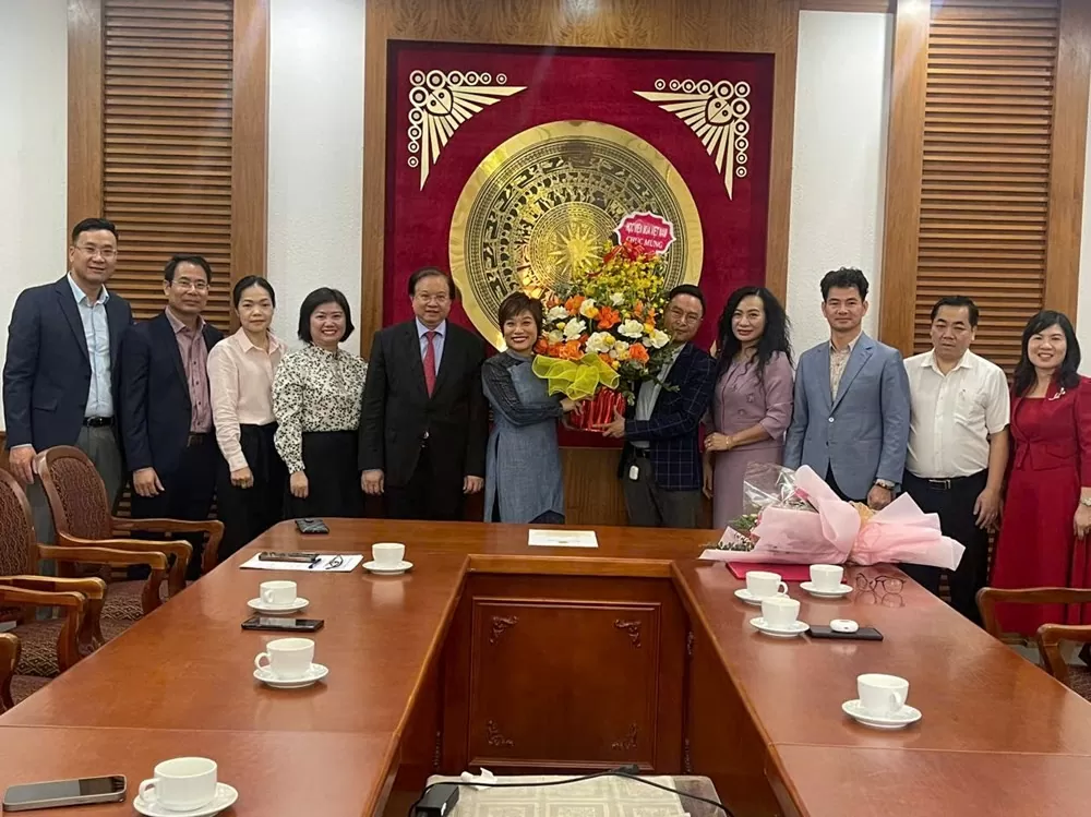 NSND Trần Ly Ly được bổ nhiệm làm Chủ tịch Hội đồng trường Học viện Múa Việt Nam. Ảnh: BVH