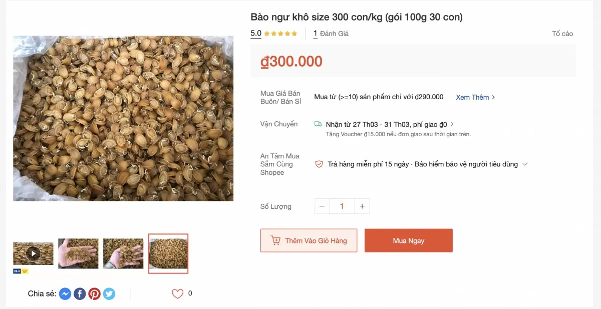 Bào ngư - hải sản thượng hạng nay giá rẻ bất ngờ