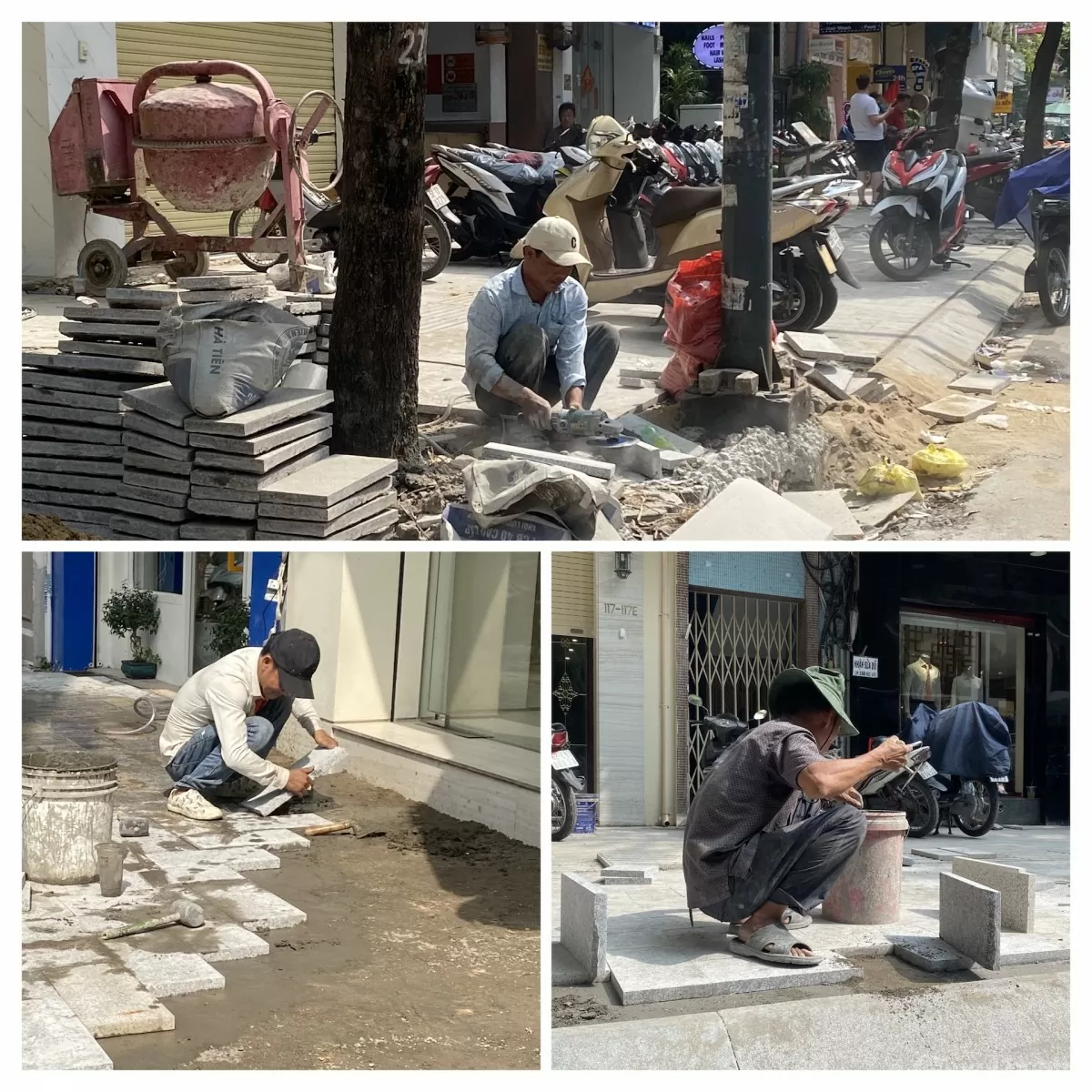 TP. Hồ Chí Minh: Đồng loạt vỉa hè được thay 'áo mới'