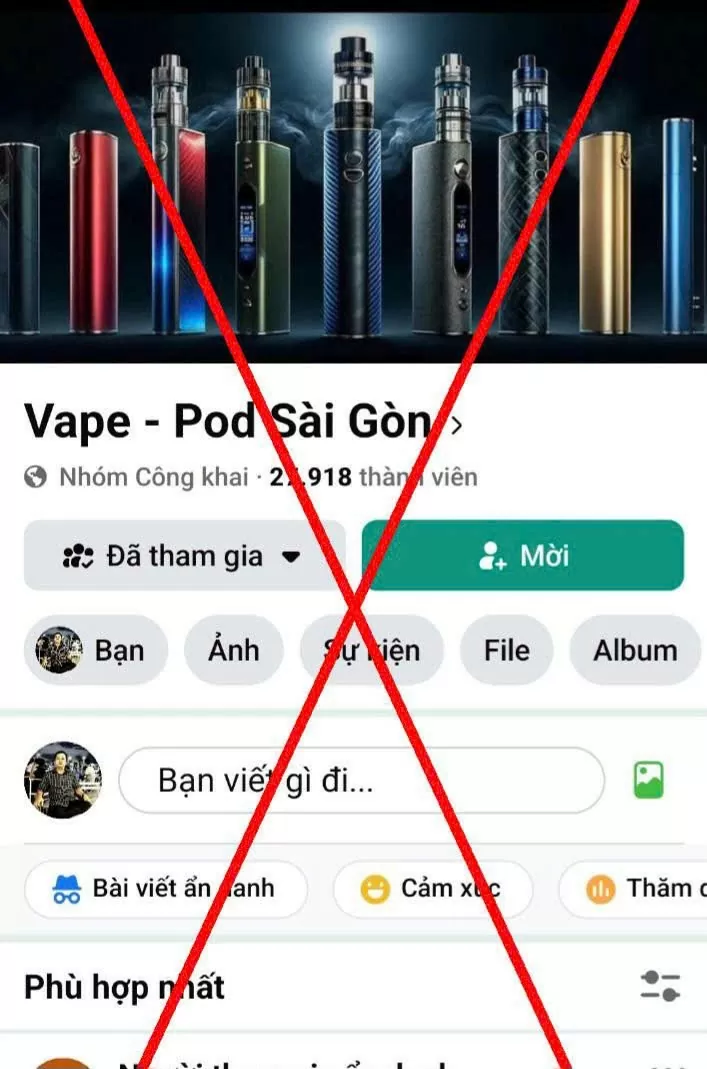 Thuốc lá điện tử - hàng cấm vẫn dễ mua