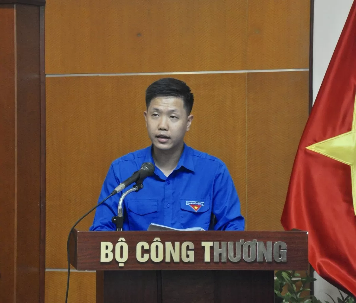 Hoàng Trần Phương - Phó Bí thư Đoàn thanh niên Bộ Công Thương