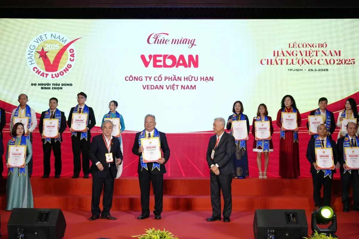Vedan Việt Nam – 19 năm được bình chọn 