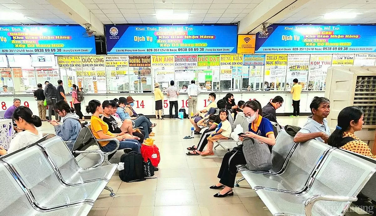 TP. Hồ Chí Minh: Vé xe khách tăng 40% dịp nghỉ lễ 30/4