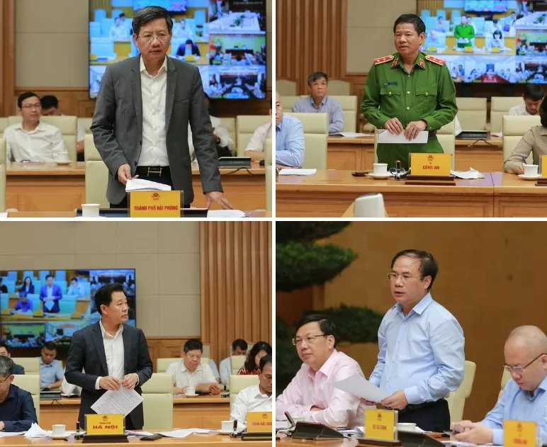 Các đại biểu đề xuất nhiều giải pháp cấp bách để kéo giảm ngay tình trạng ô nhiễm không khí tại thành phố, đô thị lớn - Ảnh: VGP/Minh Khôi