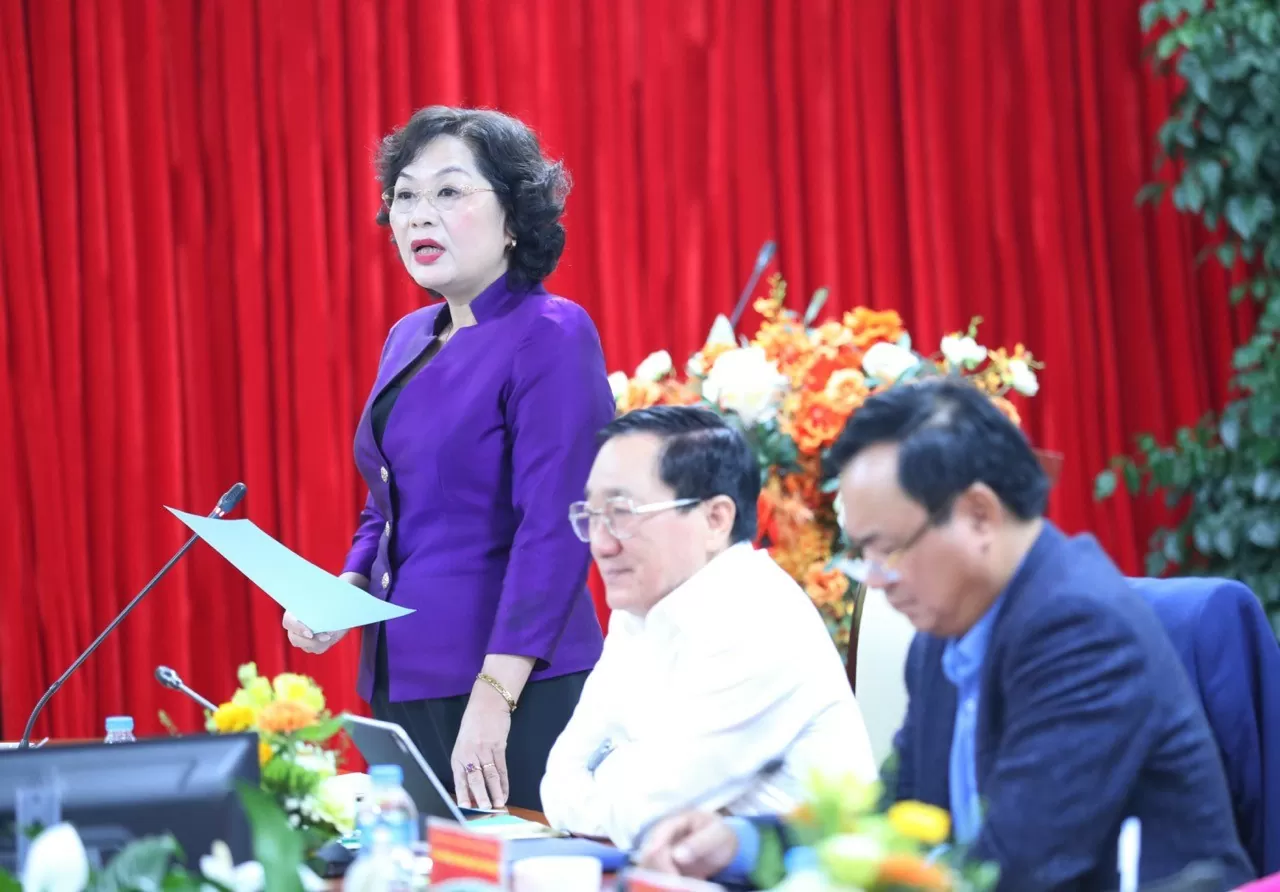 Phó Thủ tướng Chính phủ Hồ Đức Phớc làm việc với Ngân hàng Chính sách xã hội