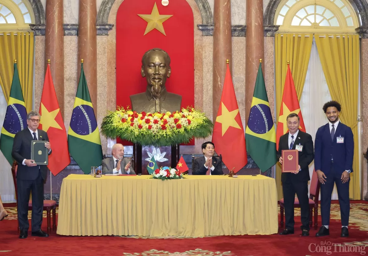 Bộ Công Thương Việt Nam - Brazil ký kết