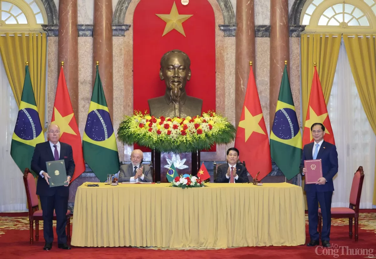 Bộ Công Thương Việt Nam - Brazil ký kết