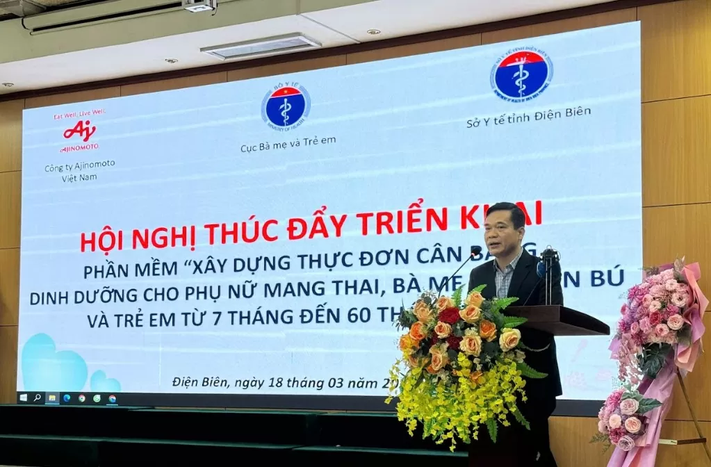 Thúc đẩy triển khai Phần mềm xây dựng thực đơn cho mẹ