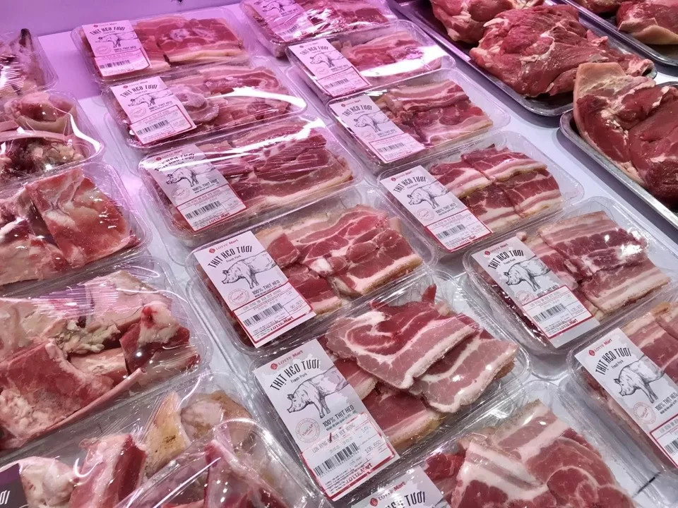 lượng thịt heo nhập khẩu vào Việt Nam trong tháng 1 đã tăng đột biến