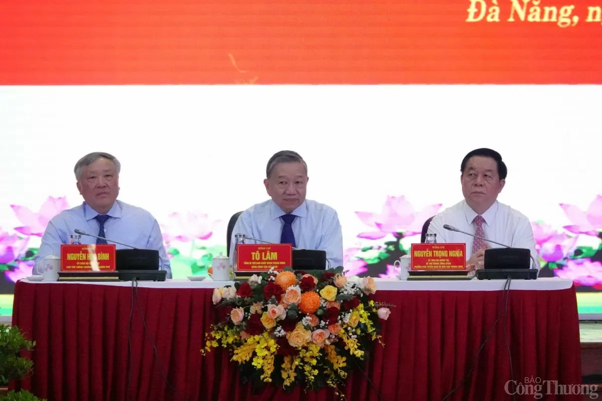 Tổng Bí thư Tô Lâm chủ trì Hội nghị gặp mặt