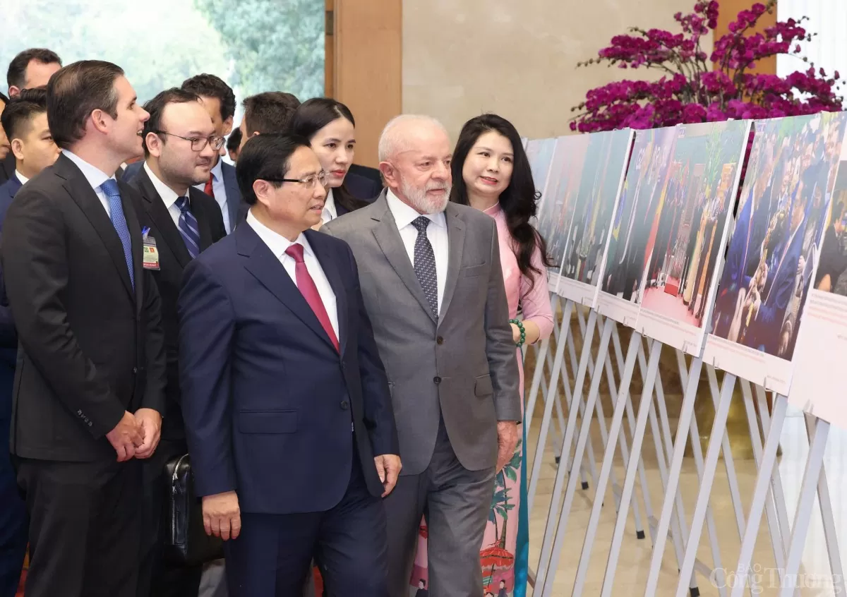 Thủ tướng Phạm Minh Chính hội kiến Tổng thống Brazil
