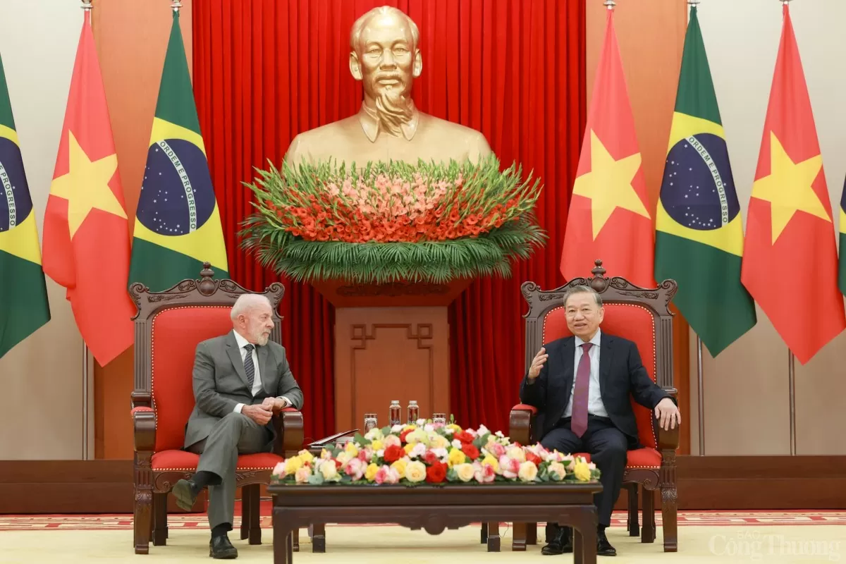 Việt Nam - Brazil đặt mục tiêu 15 tỷ USD thương mại song phương