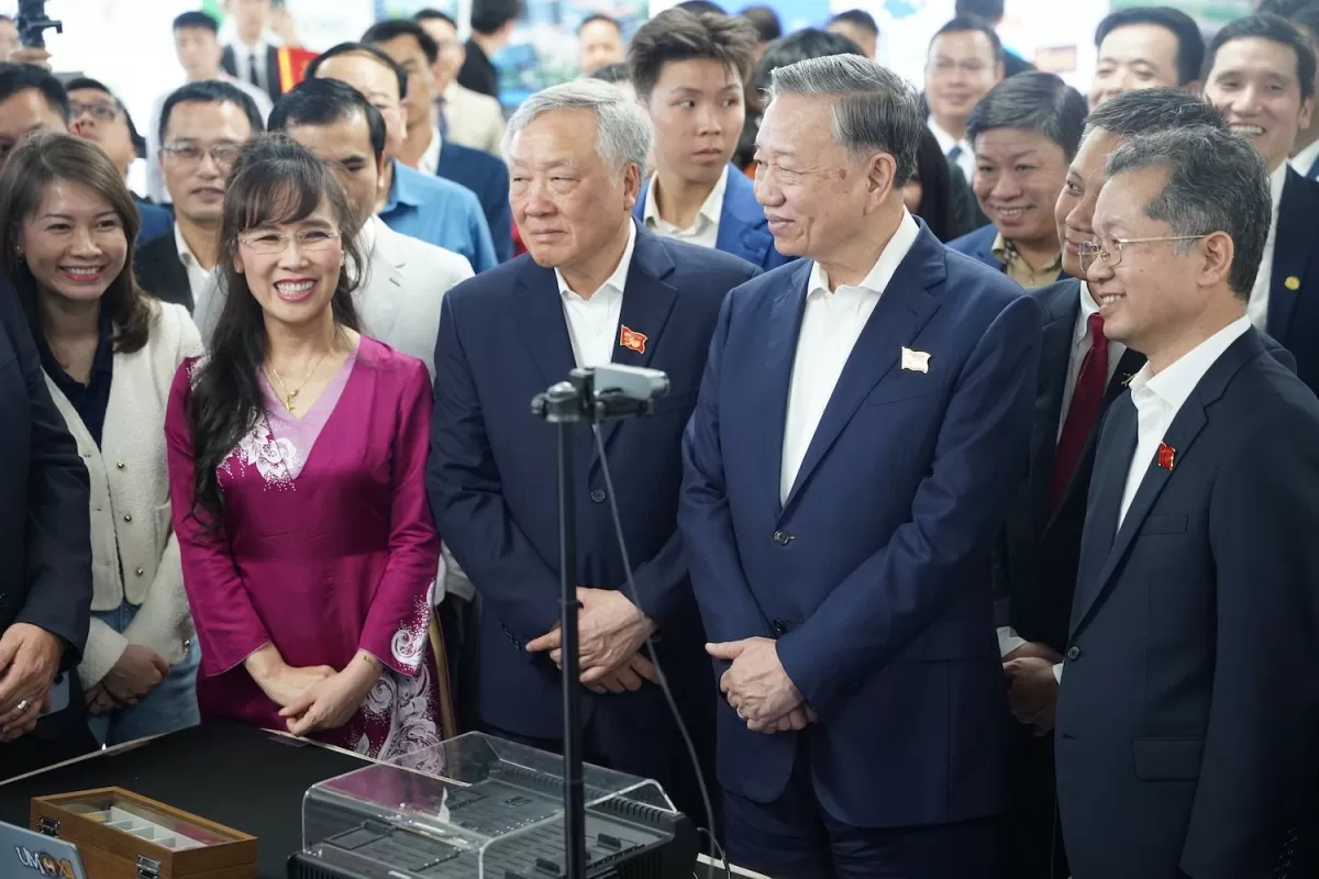 Tổng Bí thư Tô Lâm tham quan Công viên phần mềm số 2 Đà Nẵng