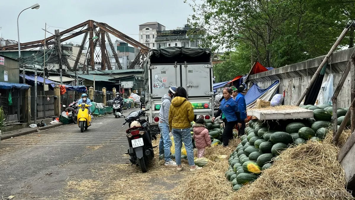 Hiện trạng chợ Long Biên trước thời điểm được tái thiết