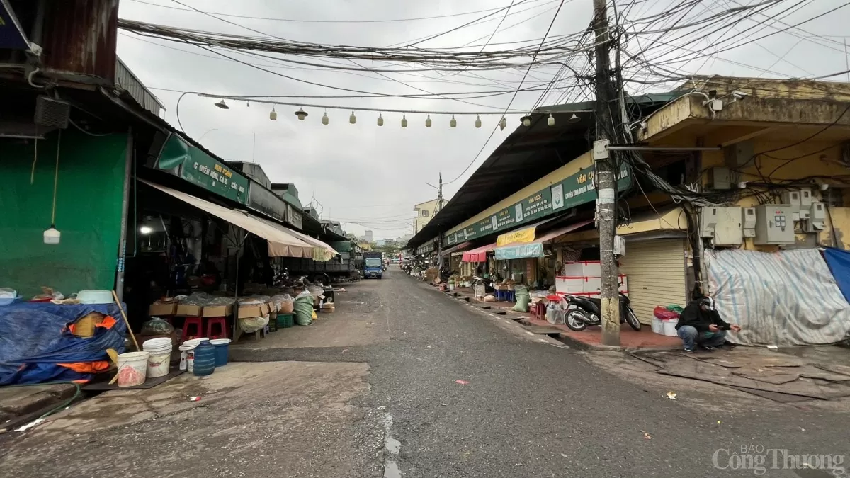 Hiện trạng chợ Long Biên trước thời điểm được tái thiết