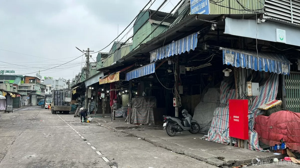Hiện trạng chợ Long Biên trước thời điểm được tái thiết