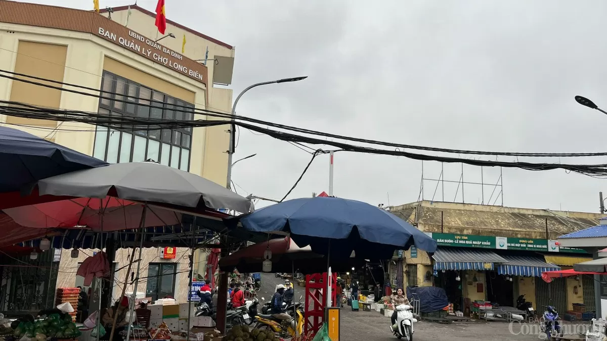 Hiện trạng chợ Long Biên trước thời điểm được tái thiết