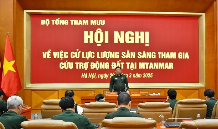 Việt Nam hỗ trợ Myanmar khắc phục hậu quả động đất