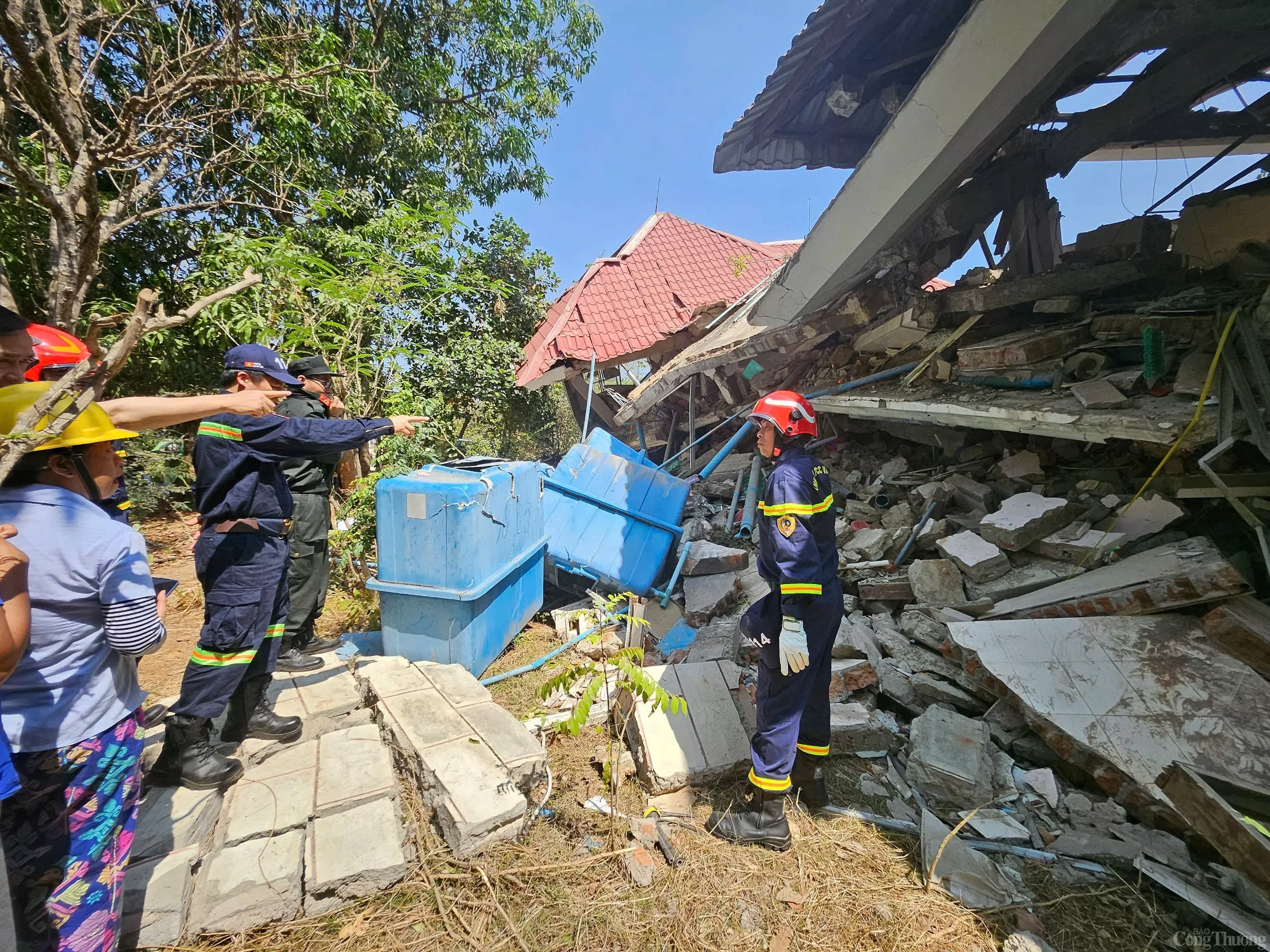 Tinh thần cao đẹp trong sứ mệnh cứu trợ động đất ở Myanmar