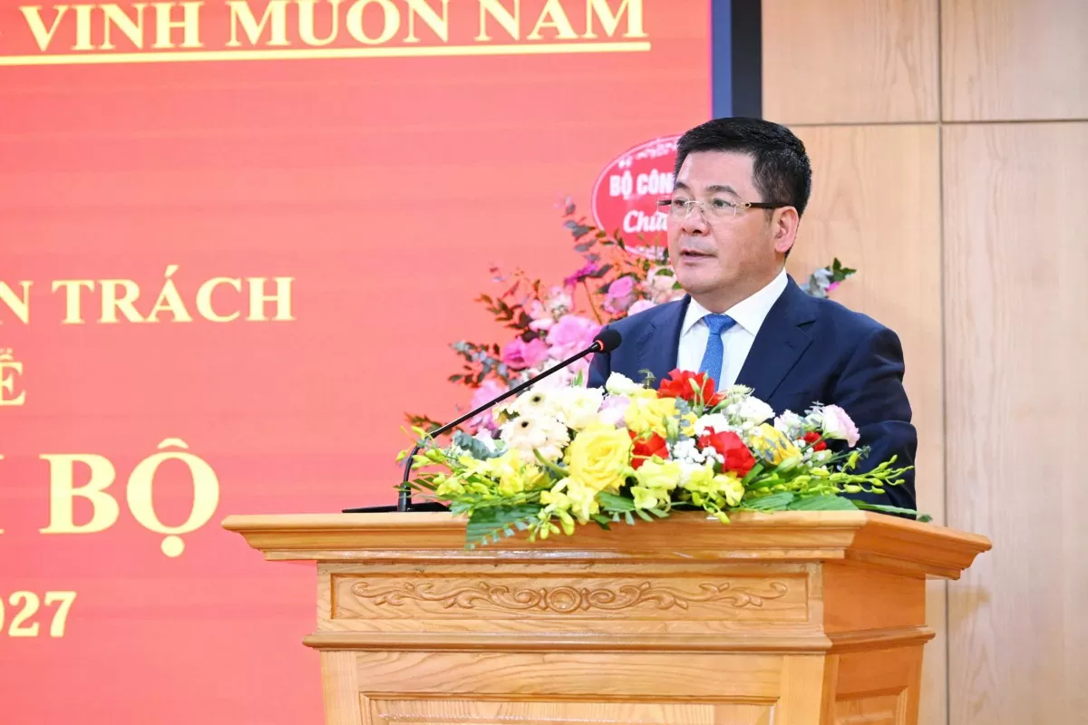 Đại hội Chi bộ Cơ quan chuyên trách Đảng - Đoàn thể Bộ Công Thương