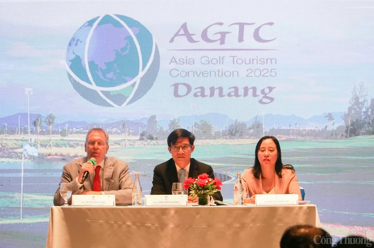ông Peter Walton, Chủ tịch Hiệp hội Du lịch Golf thế giới cho biết, AGTC 2025 sẽ tạo ra những giá trị lớn cho điểm đến Đà Nẵng
