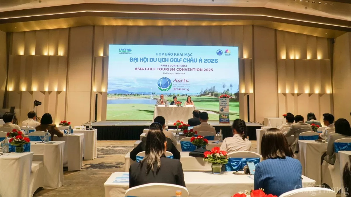 Đại hội Du lịch Golf Châu Á 2025 tổ chức tại thành phố Đà Nẵng