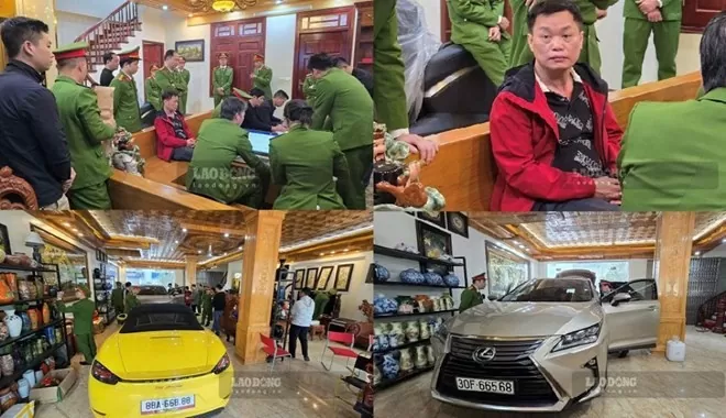 Thái Bình: Triệt phá đường dây đánh bạc hơn 2.500 tỷ đồng