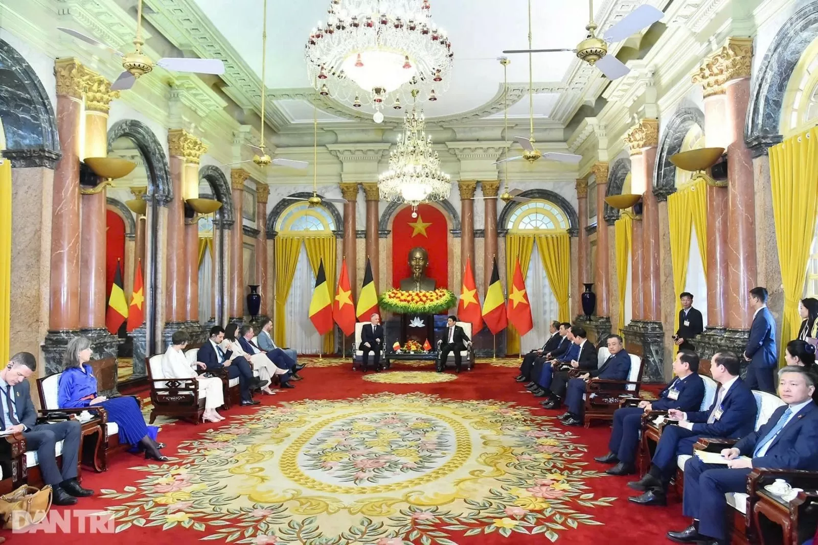Việt Nam - Bỉ trao đổi Biên bản ghi nhớ xúc tiến thương mại