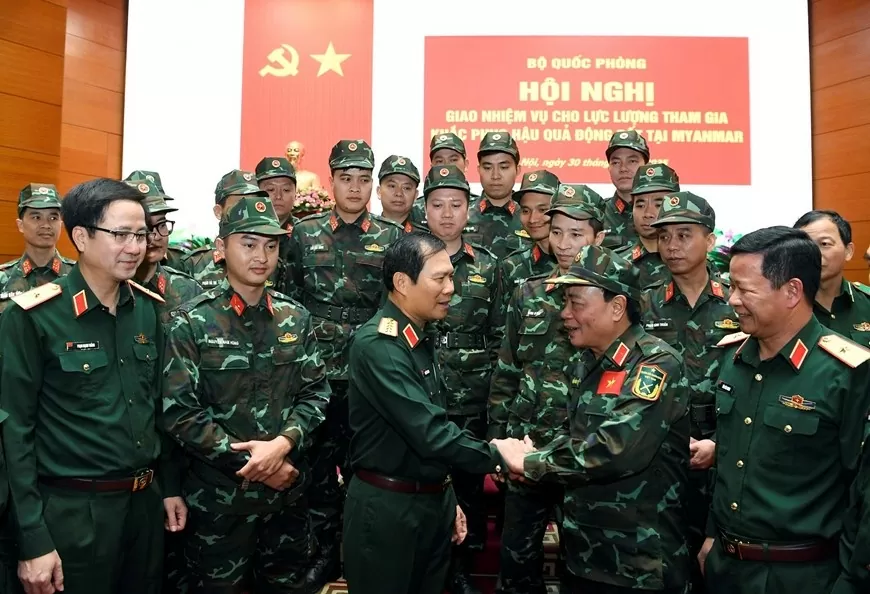Bộ đội Việt Nam: Hành trình nhân ái và sứ mệnh cứu trợ ở Myanmar