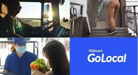 Walmart đã phát triển Walmart GoLocal, cho phép các bên thứ ba sử dụng hệ thống vận chuyển của Walmart để giao hàng. Ảnh minh họa