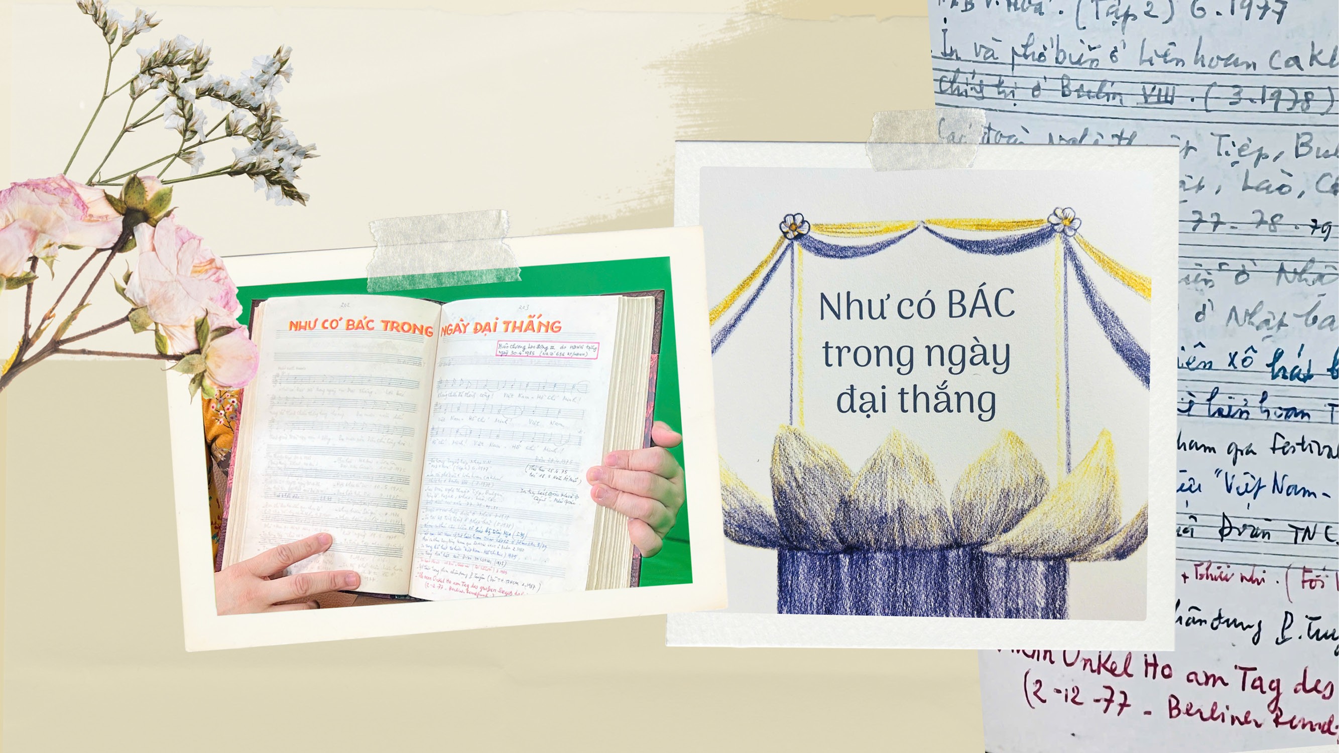 “Như có Bác trong ngày đại thắng”-Giai điệu viết trong 2 giờ “Như có Bác trong ngày đại thắng”-Giai điệu viết trong 2 giờ
