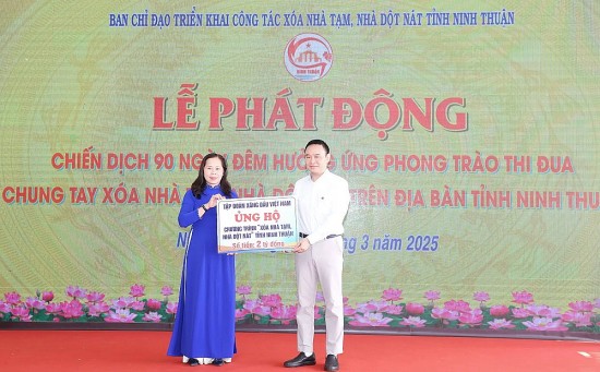 petrolimex ho tro ninh thuan 2 ty dong xoa nha tam