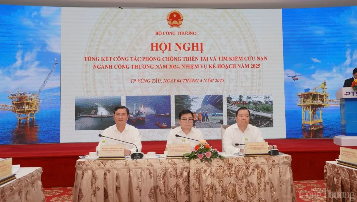 Bộ Công Thương tổng kết công tác phòng chống thiên tai và tìm kiếm cứu nạn