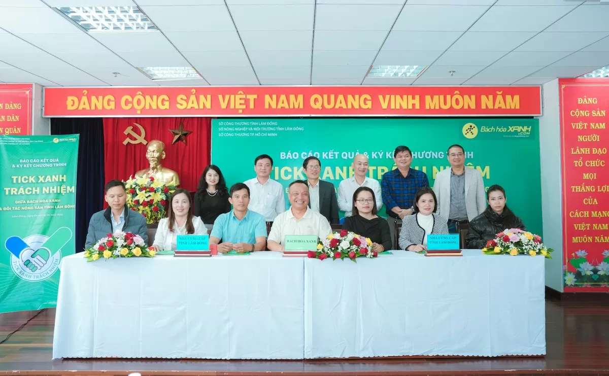 Lâm Đồng: Nâng cao chất lượng thực phẩm qua "Tick xanh trách