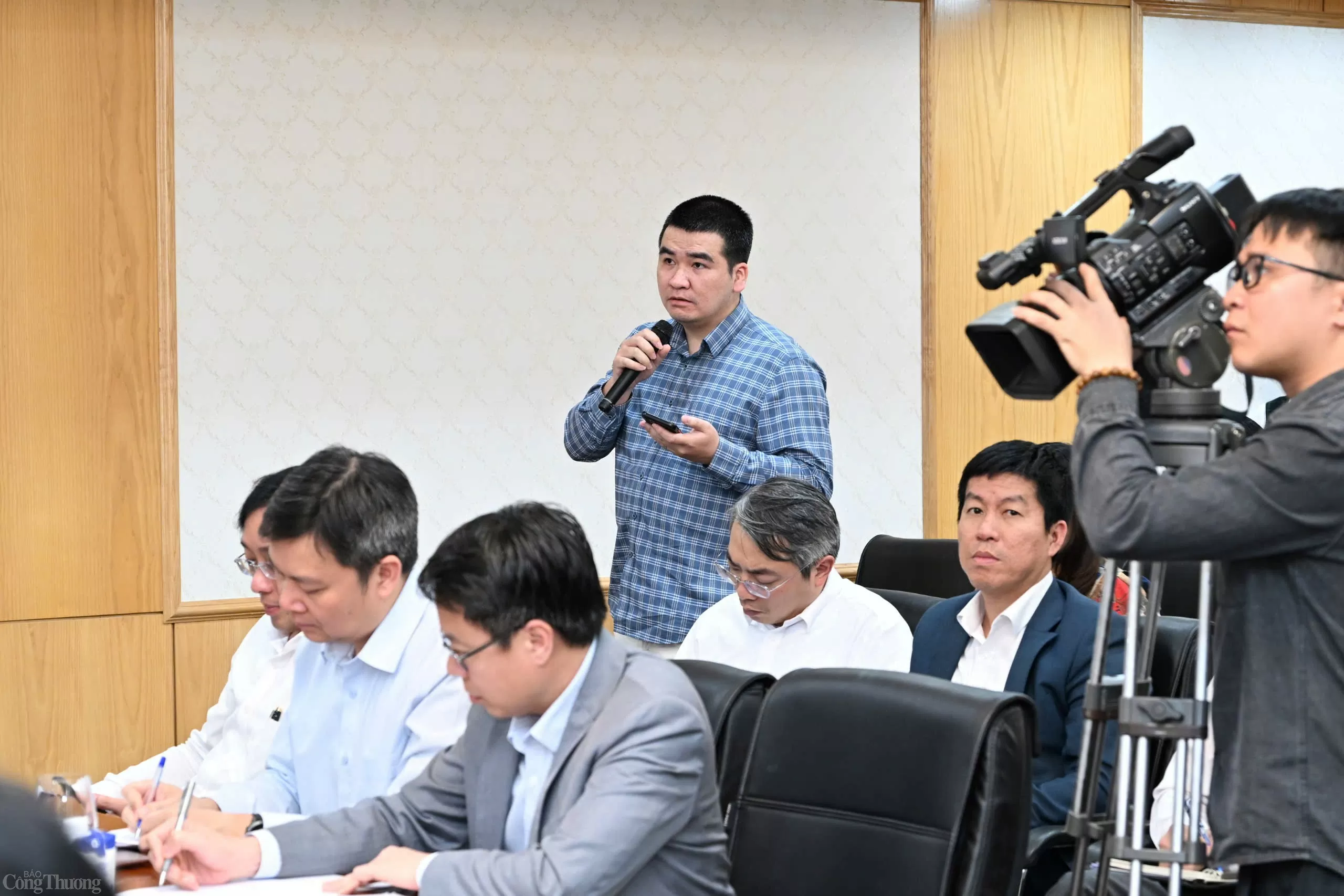 Chùm ảnh: Bộ Công Thương họp báo thường kỳ quý I/2025