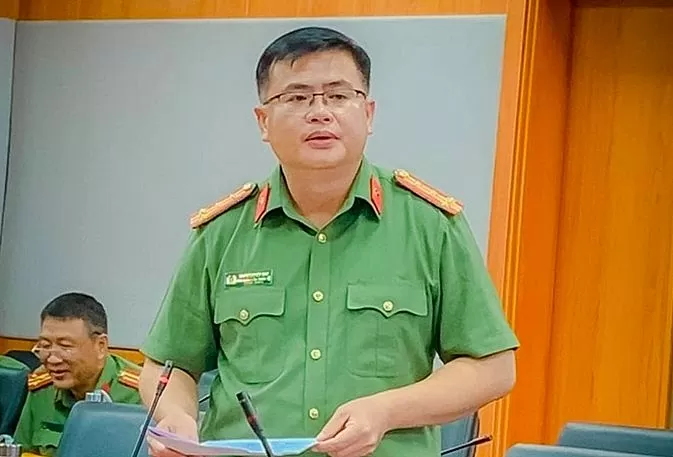 Đại tá Nguyễn Đức Huy (Ảnh: dhkthc.bocongan.gov.vn).