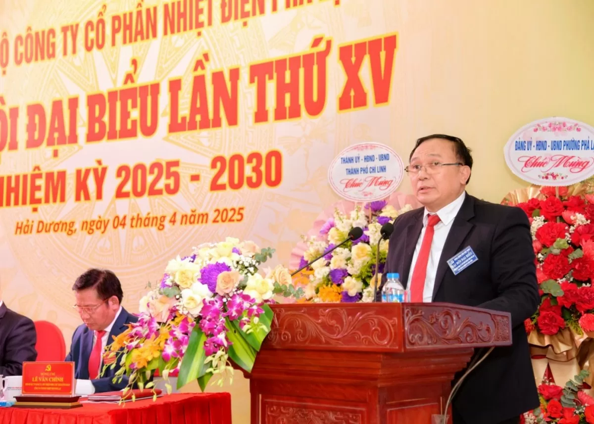 Đại hội đảng bộ Nhiệt điện Phả Lại nhiệm kỳ 2025 – 2030