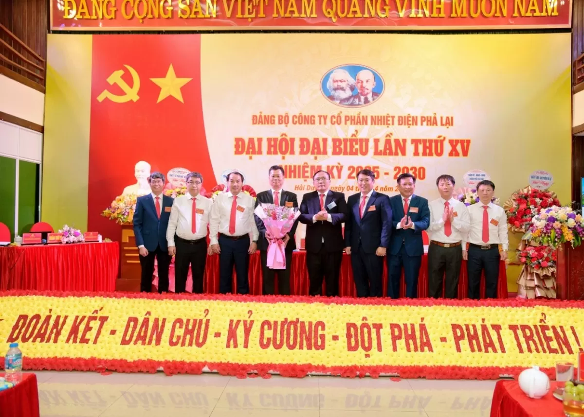 Đại hội đảng bộ Nhiệt điện Phả Lại nhiệm kỳ 2025 – 2030