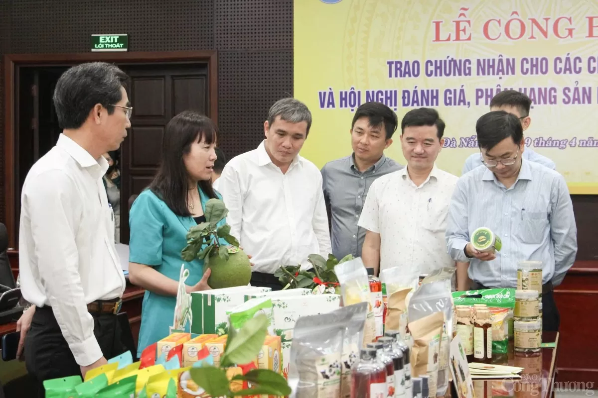 Các sản phẩm OCOP Đà Nẵng ngày càng được hoàn thiện về mẫu mã, nâng cao chất lượng