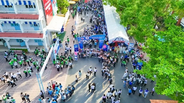 Sự kiện Ngày hội STEM tổ chức tại Trường ĐH Đồng Tháp vào ngày 6/4.