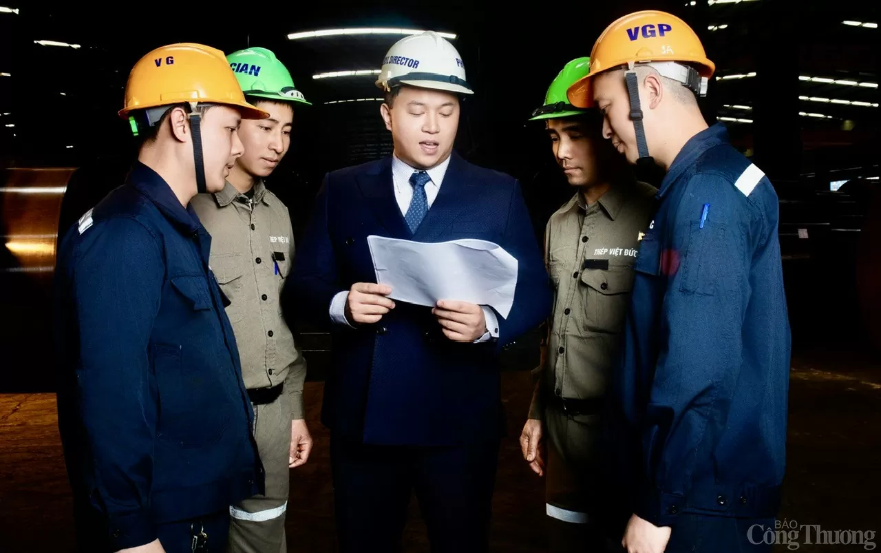 Vĩnh Phúc: Tập đoàn Thép Việt Đức có Phó Chủ tịch 9X
